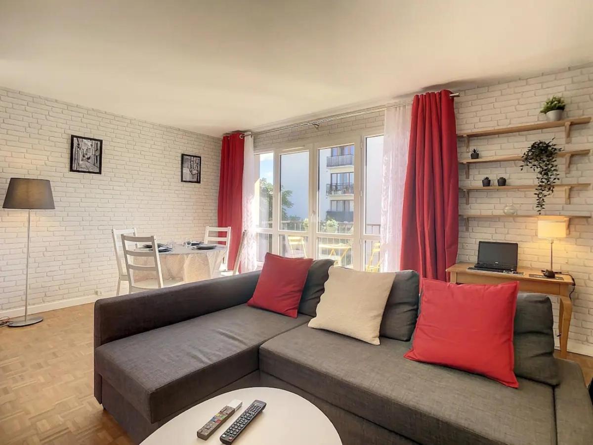 Appartement Chic Proche De Paris, Parking Inclus Saint-Maur-des-Fossés Exterior foto
